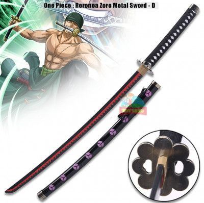 One Piece : Roronoa Zoro Metal Sword - D